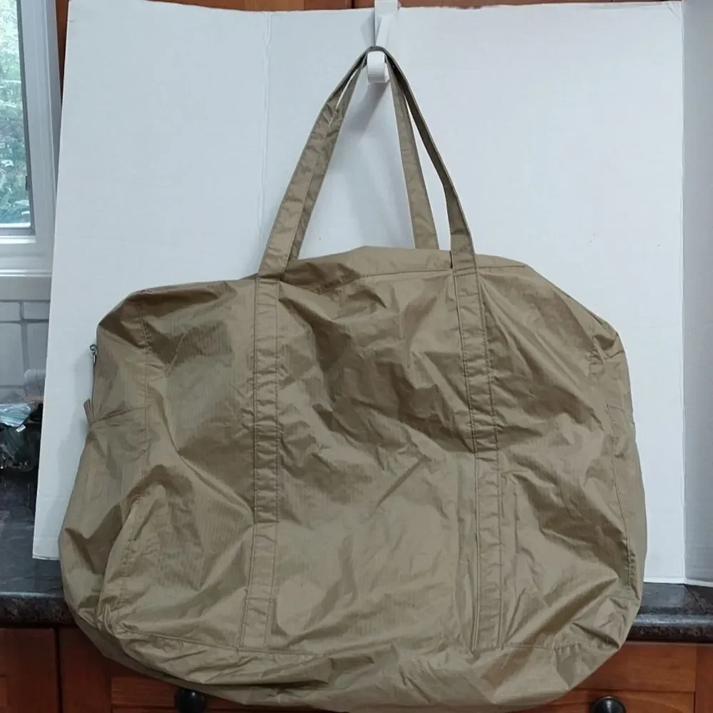 FOLDABLE Baggallini Tan Duffel Bag Spacious and Versatile